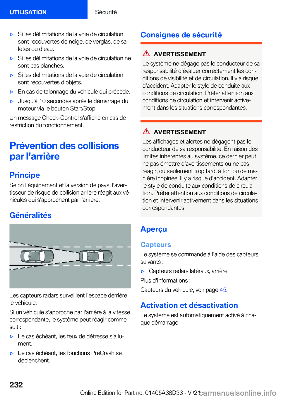 BMW 8 SERIES 2022  Notices Demploi (in French) 'x�S�i��l�e�s��d�é�l�i�m�i�t�a�t�i�o�n�s��d�e��l�a��v�o�i�e��d�e��c�i�r�c�u�l�a�t�i�o�n
�s�o�n�t��r�e�c�o�u�v�e�r�t�e�s��d�e��n�e�i�g�e�,��d�e��v�e�r�g�l�a�s�,��d�e��s�aj
�l�e�t�é