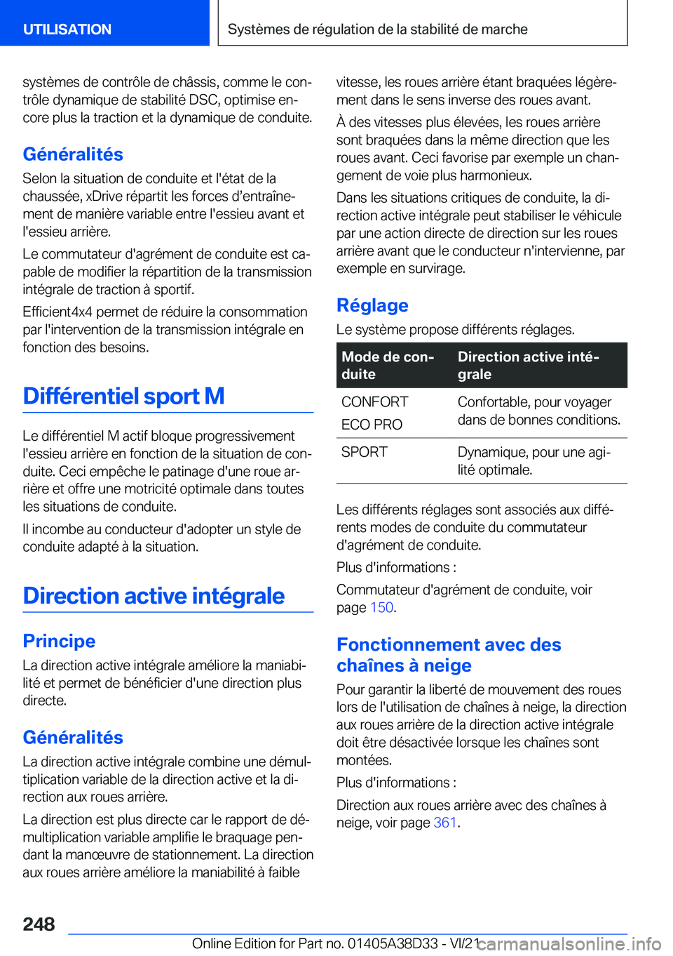BMW 8 SERIES 2022  Notices Demploi (in French) �s�y�s�t�è�m�e�s��d�e��c�o�n�t�r�