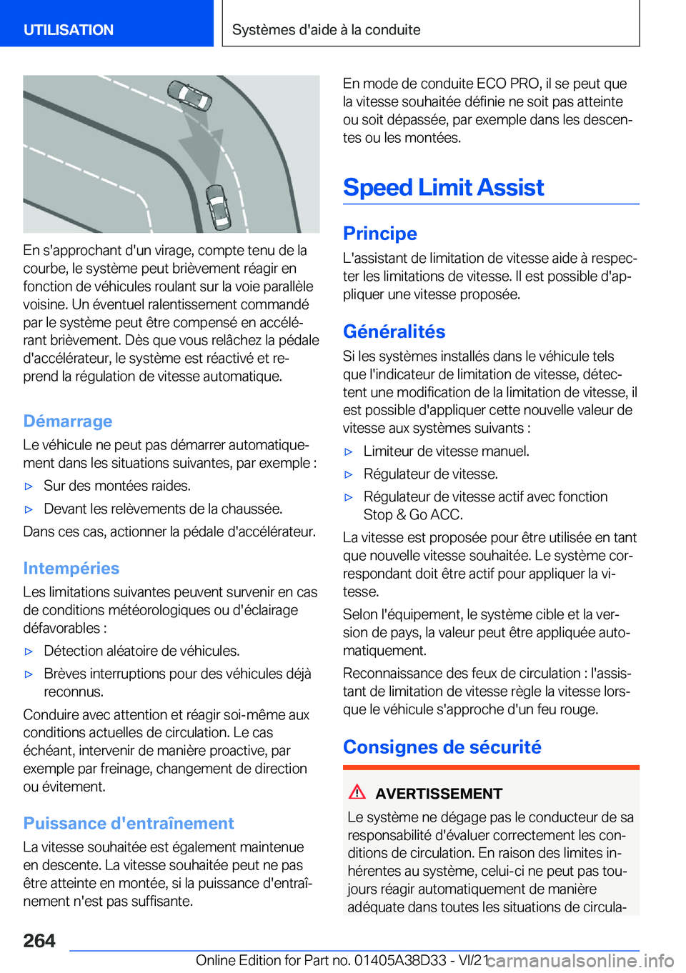 BMW 8 SERIES 2022  Notices Demploi (in French) �E�n��s�'�a�p�p�r�o�c�h�a�n�t��d�'�u�n��v�i�r�a�g�e�,��c�o�m�p�t�e��t�e�n�u��d�e��l�a�c�o�u�r�b�e�,��l�e��s�y�s�t�è�m�e��p�e�u�t��b�r�i�è�v�e�m�e�n�t��r�é�a�g�i�r��e�n
�f�o�n�c