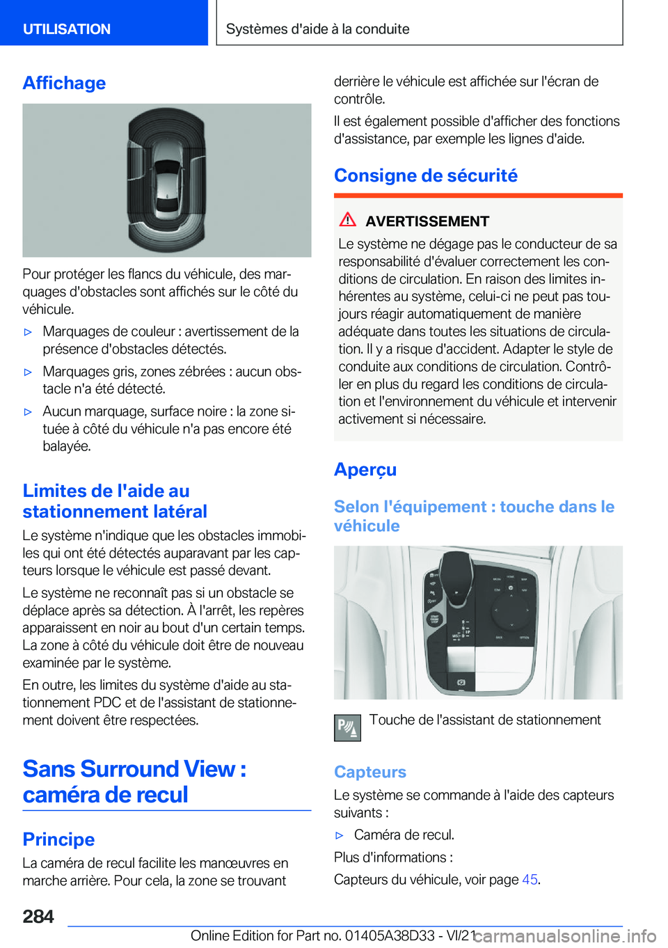 BMW 8 SERIES 2022  Notices Demploi (in French) �A�f�f�i�c�h�a�g�e
�P�o�u�r��p�r�o�t�é�g�e�r��l�e�s��f�l�a�n�c�s��d�u��v�é�h�i�c�u�l�e�,��d�e�s��m�a�rj
�q�u�a�g�e�s��d�'�o�b�s�t�a�c�l�e�s��s�o�n�t��a�f�f�i�c�h�é�s��s�u�r��l�e��