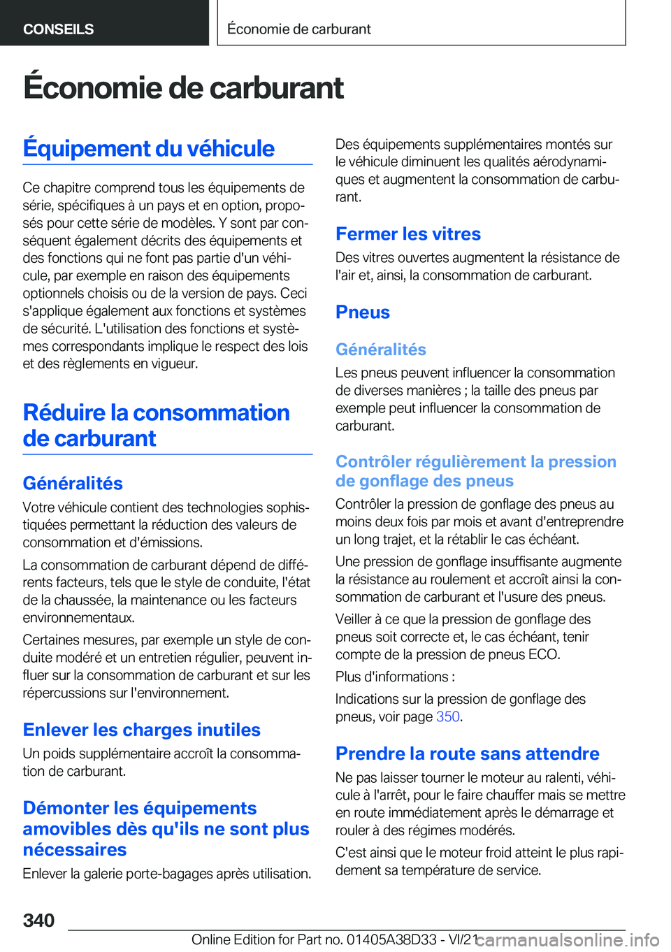 BMW 8 SERIES 2022  Notices Demploi (in French) �
