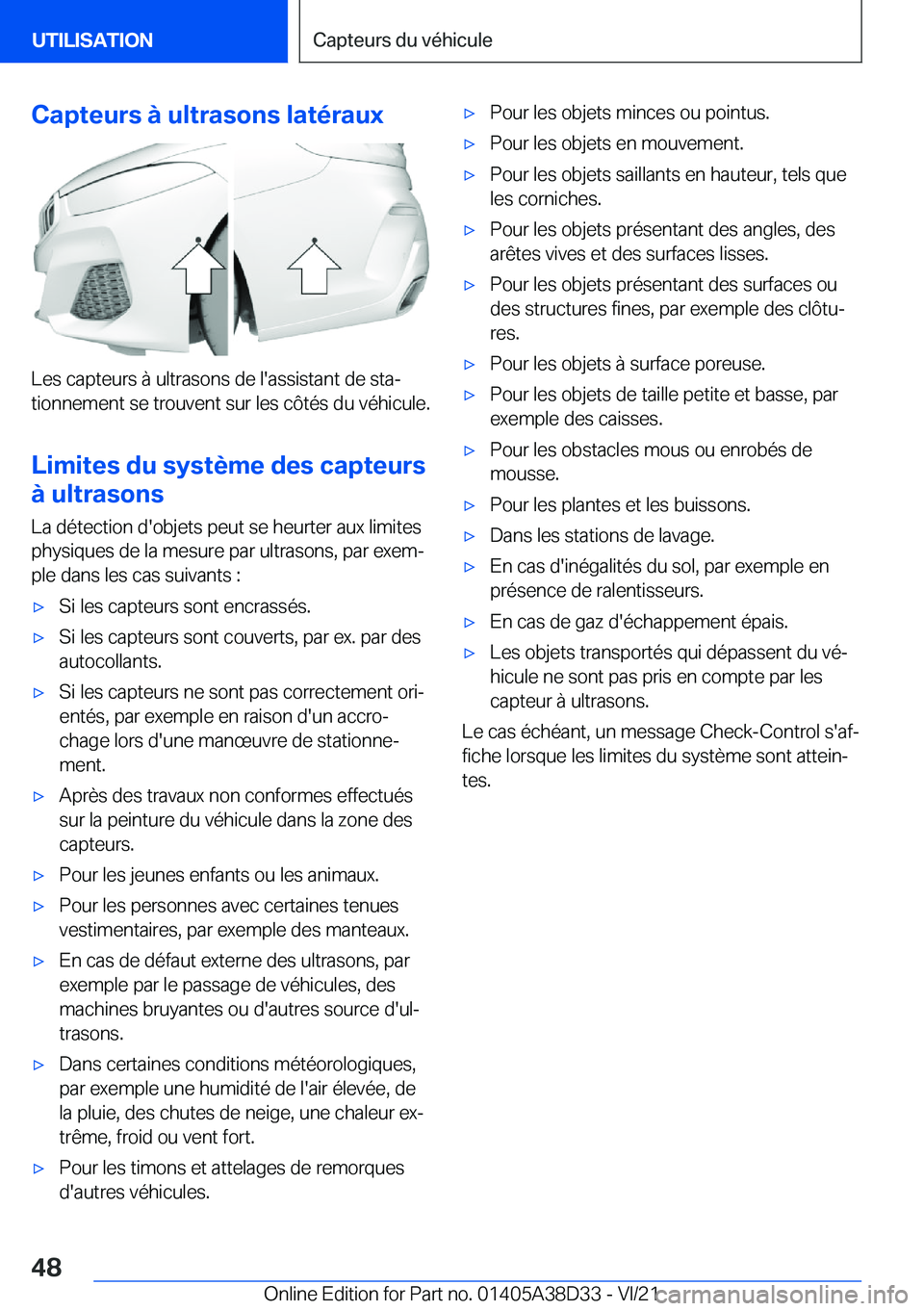 BMW 8 SERIES 2022  Notices Demploi (in French) �C�a�p�t�e�u�r�s��