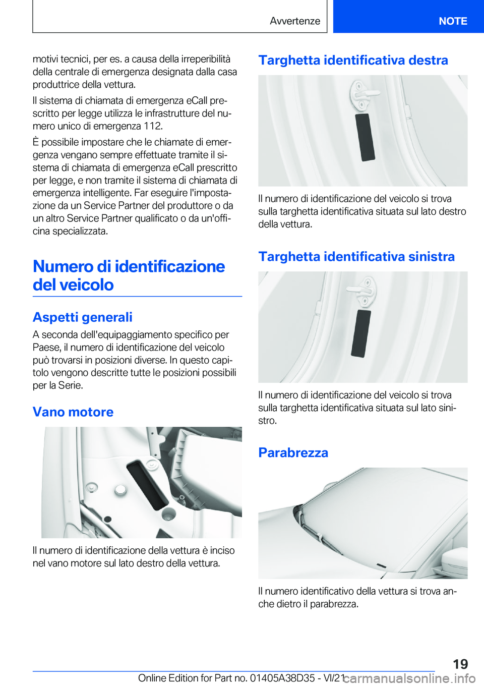 BMW 8 SERIES 2022  Libretti Di Uso E manutenzione (in Italian) �m�o�t�i�v�i��t�e�c�n�i�c�i�,��p�e�r��e�s�.��a��c�a�u�s�a��d�e�l�l�a��i�r�r�e�p�e�r�i�b�i�l�i�t�