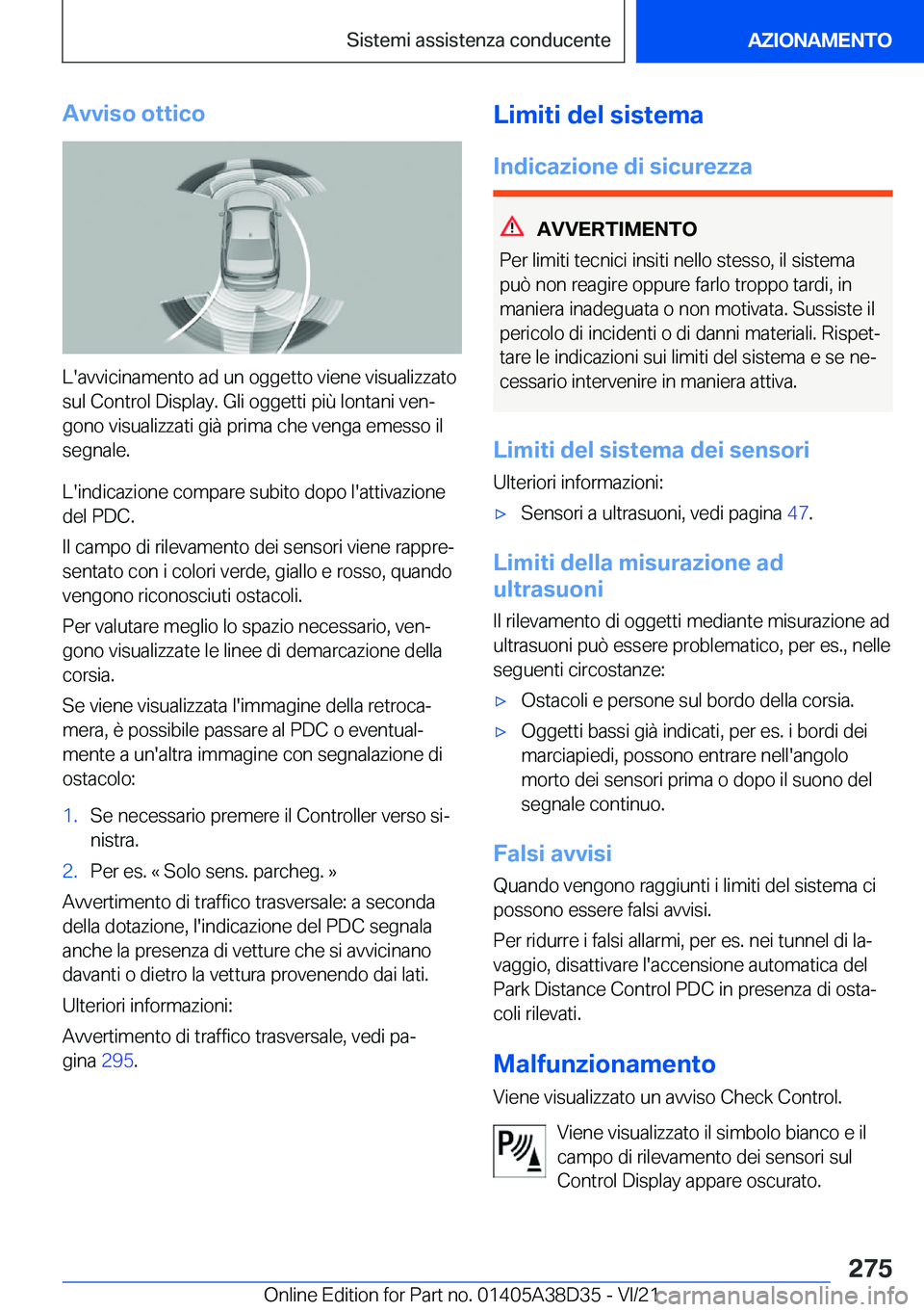 BMW 8 SERIES 2022  Libretti Di Uso E manutenzione (in Italian) �A�v�v�i�s�o��o�t�t�i�c�o
�L�'�a�v�v�i�c�i�n�a�m�e�n�t�o��a�d��u�n��o�g�g�e�t�t�o��v�i�e�n�e��v�i�s�u�a�l�i�z�z�a�t�o
�s�u�l��C�o�n�t�r�o�l��D�i�s�p�l�a�y�.��G�l�i��o�g�g�e�t�t�i��p�i�