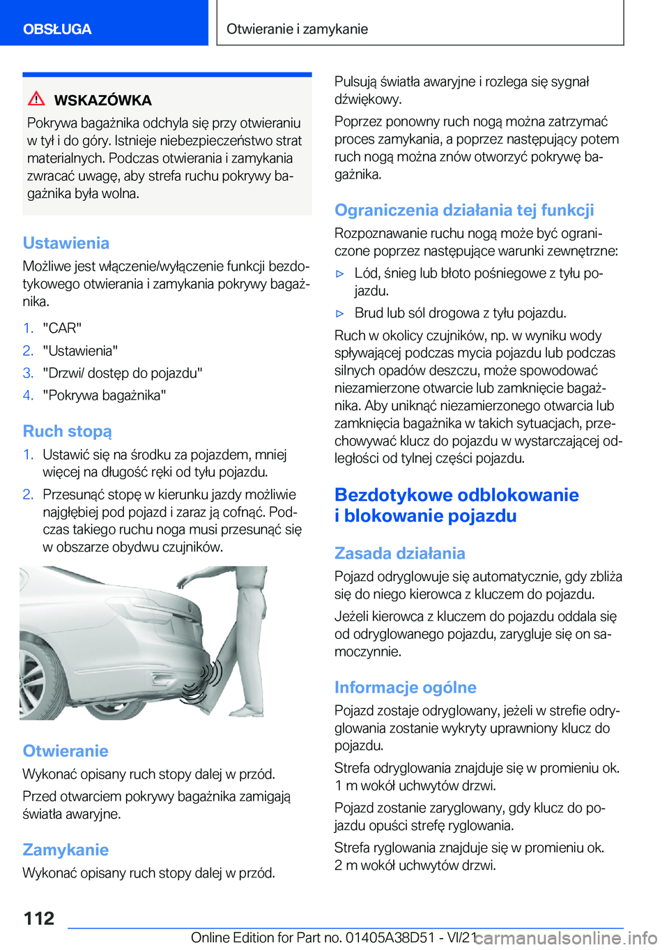 BMW 8 SERIES 2022  Instrukcja obsługi (in Polish) �W�S�K�A�Z�