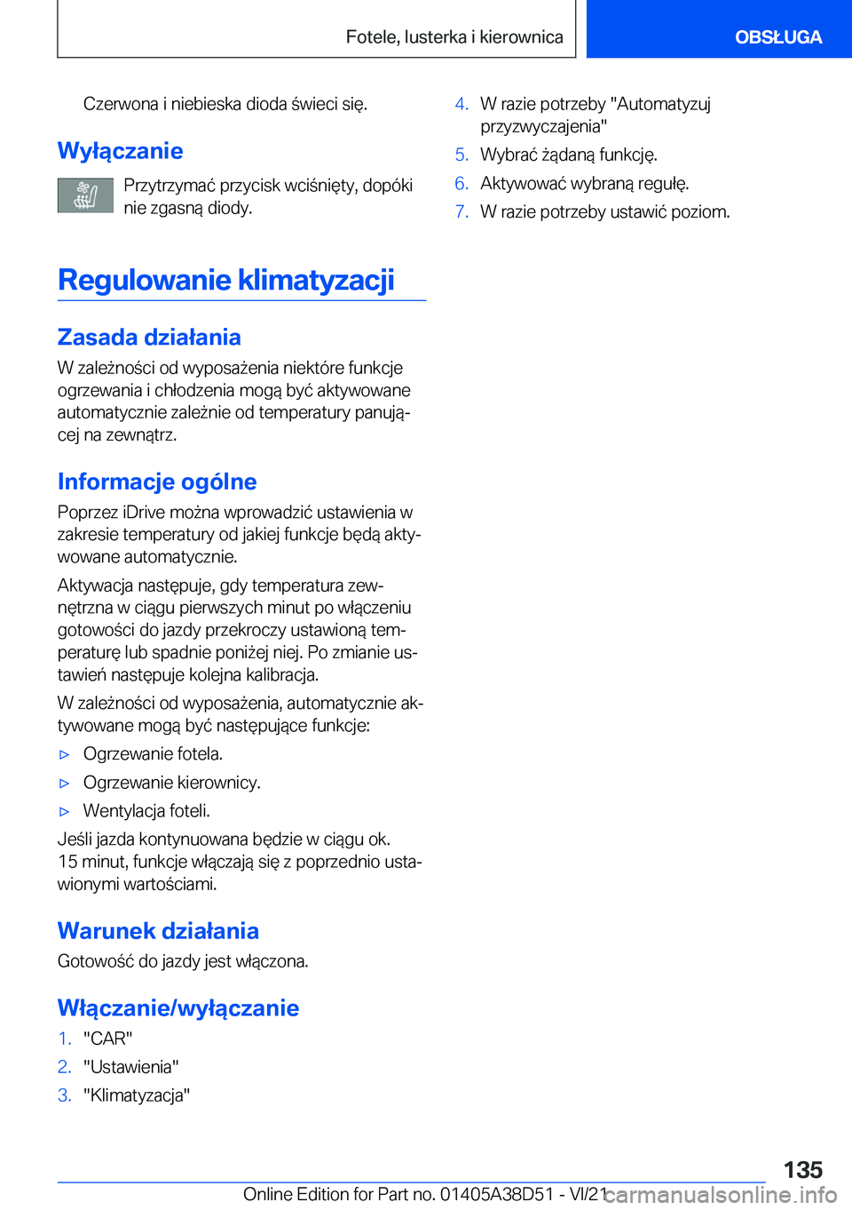 BMW 8 SERIES 2022  Instrukcja obsługi (in Polish) �C�z�e�r�w�o�n�a��i��n�i�e�b�i�e�s�k�a��d�i�o�d�a��w�i�e�c�i��s�i�