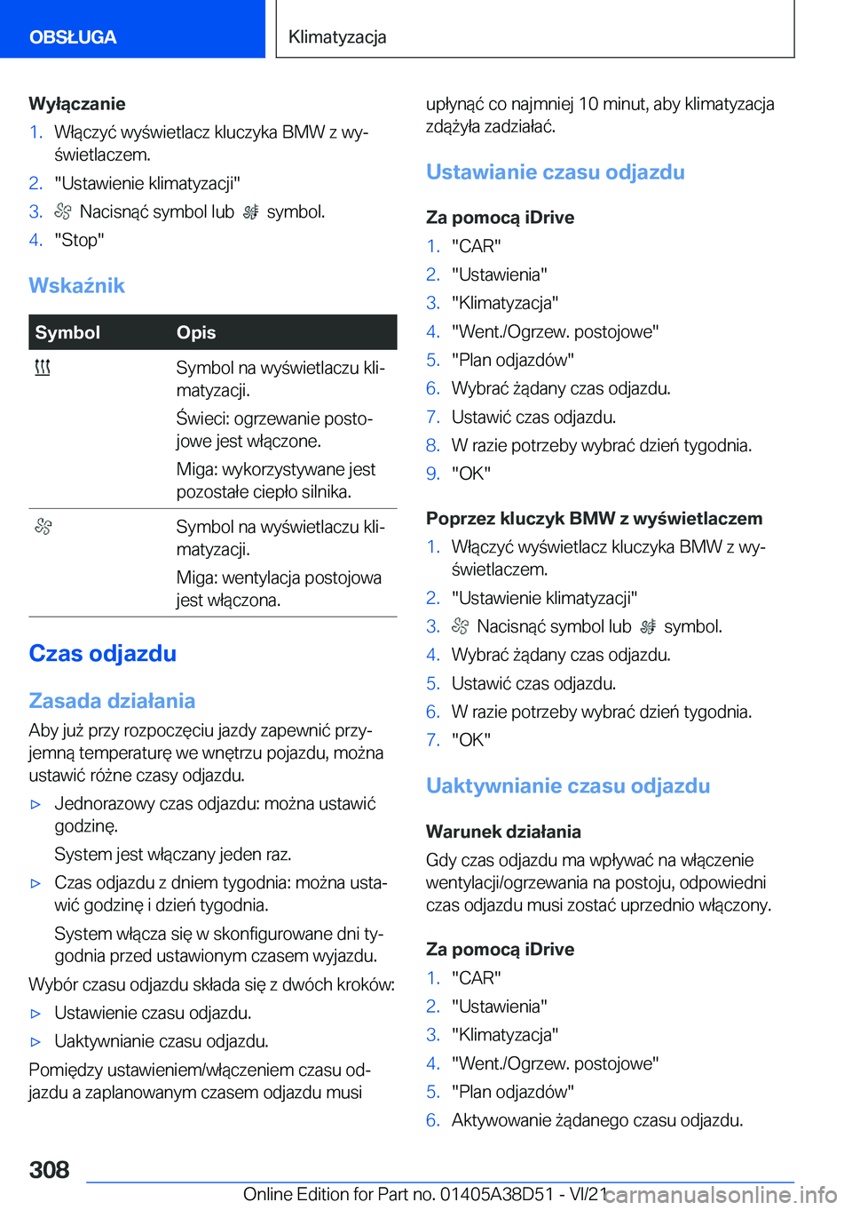 BMW 8 SERIES 2022  Instrukcja obsługi (in Polish) �W�y�ł�ą�c�z�a�n�i�e�1�.�W�ł�