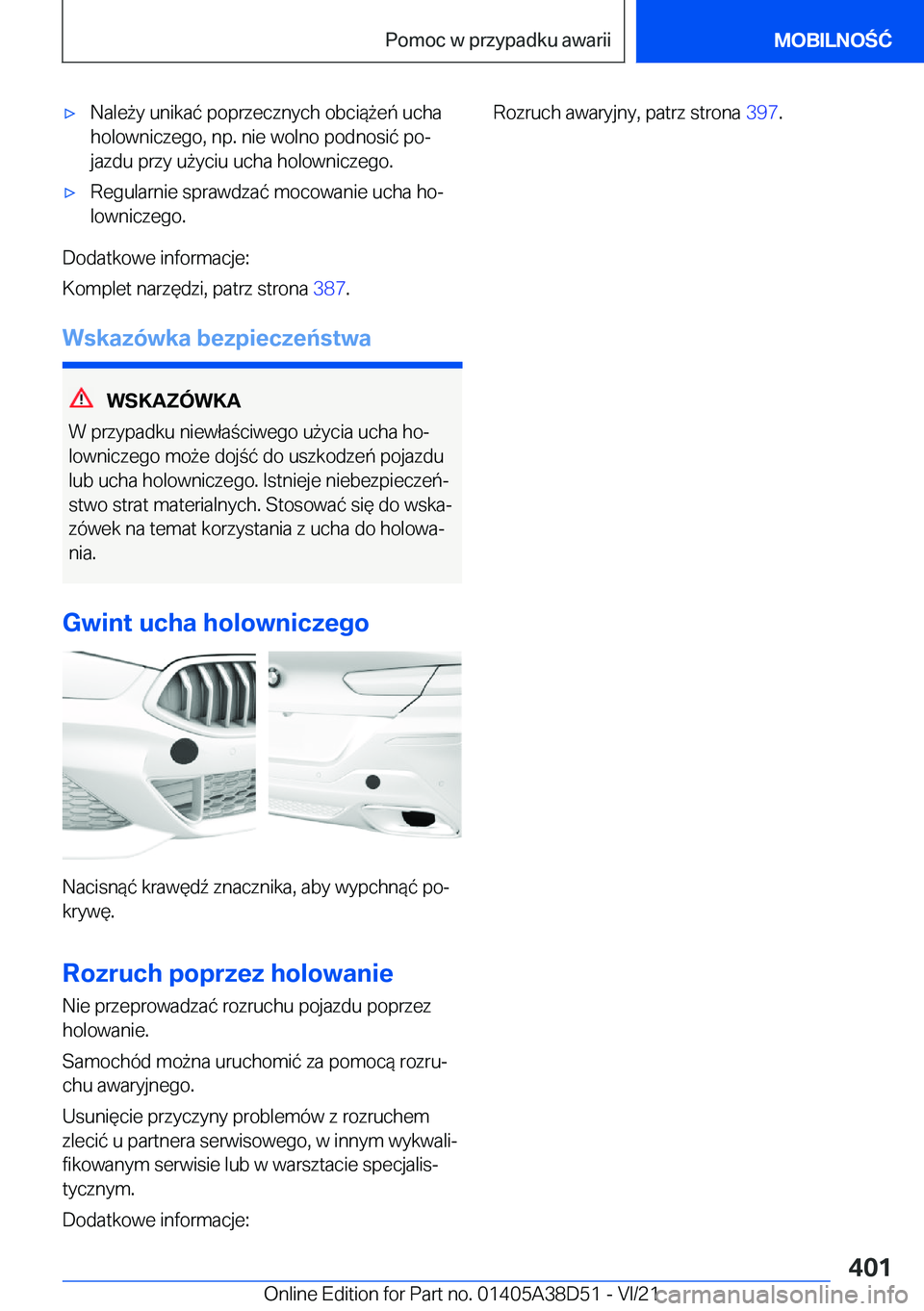 BMW 8 SERIES 2022  Instrukcja obsługi (in Polish) 'x�N�a�l�e9�y��u�n�i�k�a�