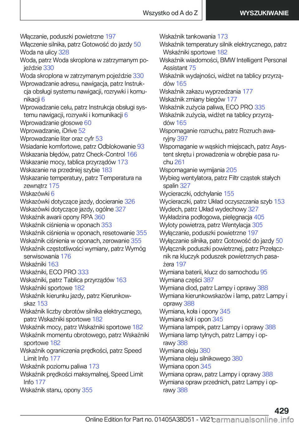 BMW 8 SERIES 2022  Instrukcja obsługi (in Polish) �W�ł�