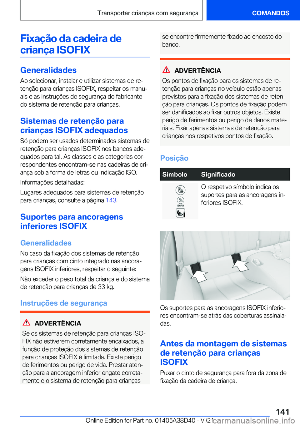 BMW 8 SERIES 2022  Manual do condutor (in Portuguese) �F�i�x�a�