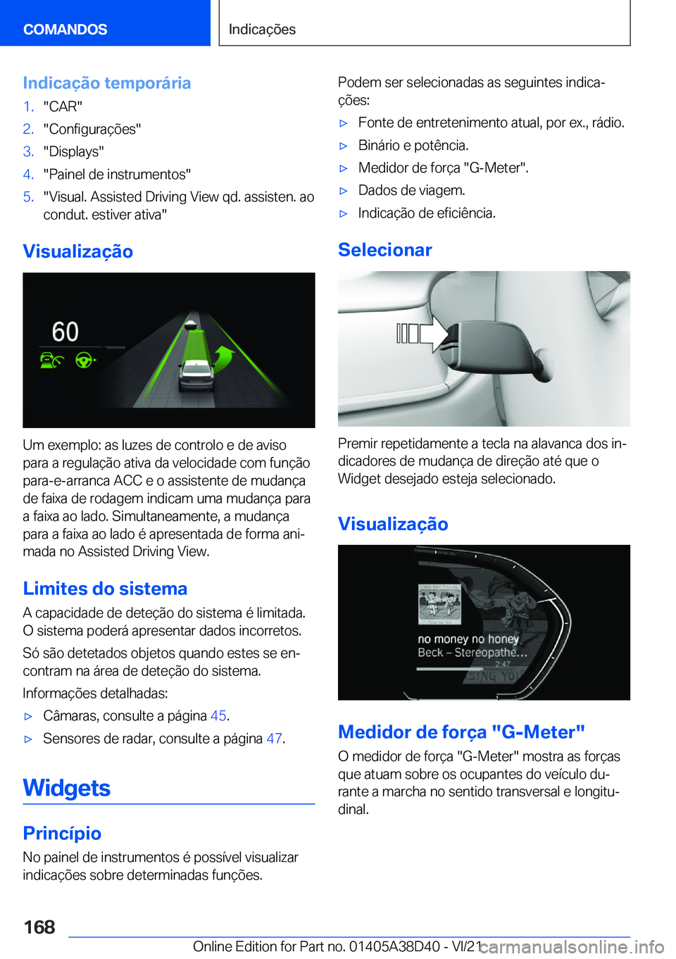 BMW 8 SERIES 2022  Manual do condutor (in Portuguese) �I�n�d�i�c�a�