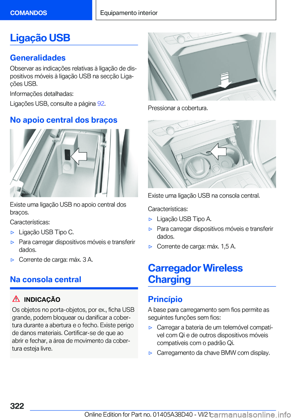 BMW 8 SERIES 2022  Manual do condutor (in Portuguese) �L�i�g�a�