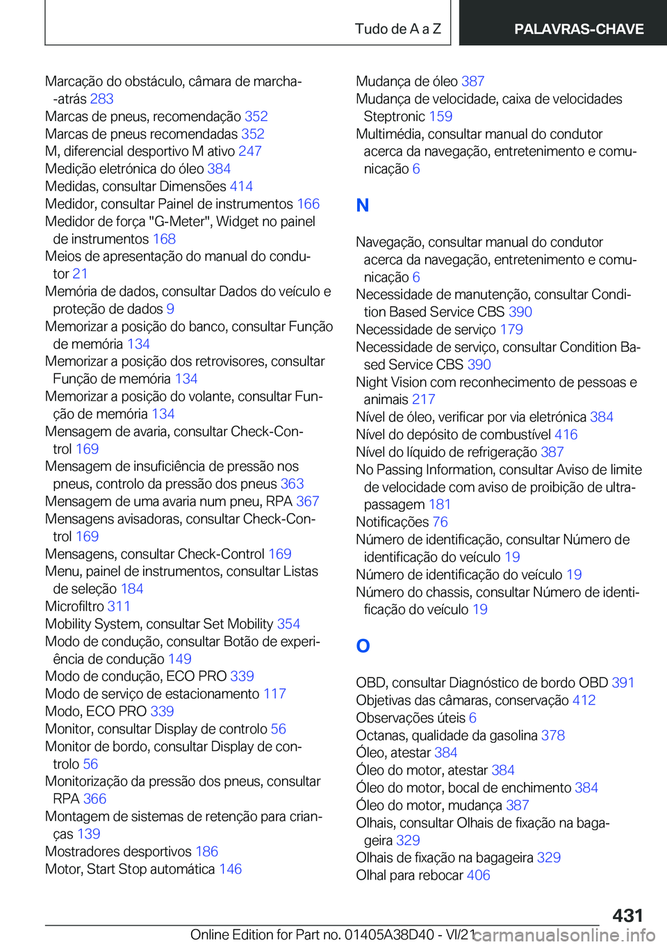 BMW 8 SERIES 2022  Manual do condutor (in Portuguese) �M�a�r�c�a�