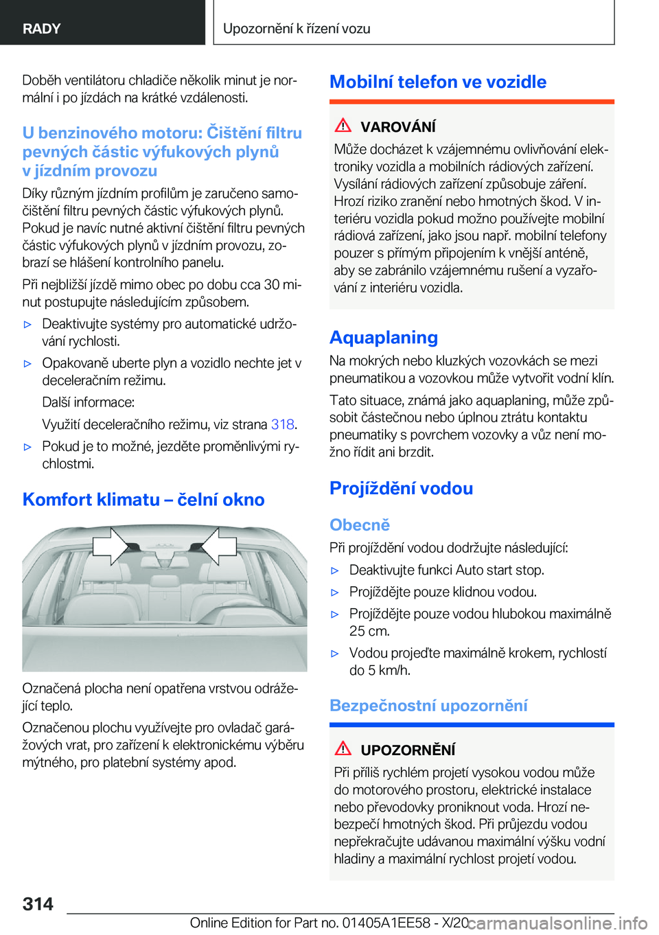 BMW 8 SERIES CONVERTIBLE 2021  Návod na použití (in Czech) �D�o�b�