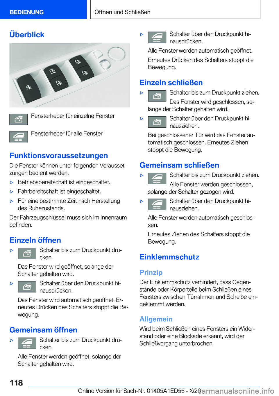 BMW 8 SERIES CONVERTIBLE 2021  Betriebsanleitungen (in German) �