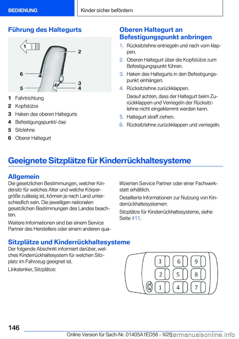 BMW 8 SERIES CONVERTIBLE 2021  Betriebsanleitungen (in German) �F�