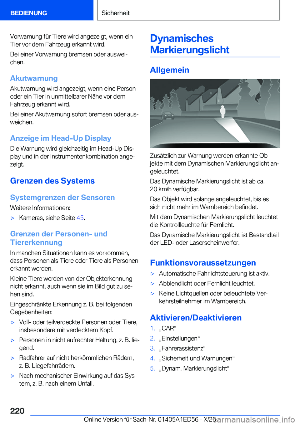 BMW 8 SERIES CONVERTIBLE 2021  Betriebsanleitungen (in German) �V�o�r�w�a�r�n�u�n�g��f�