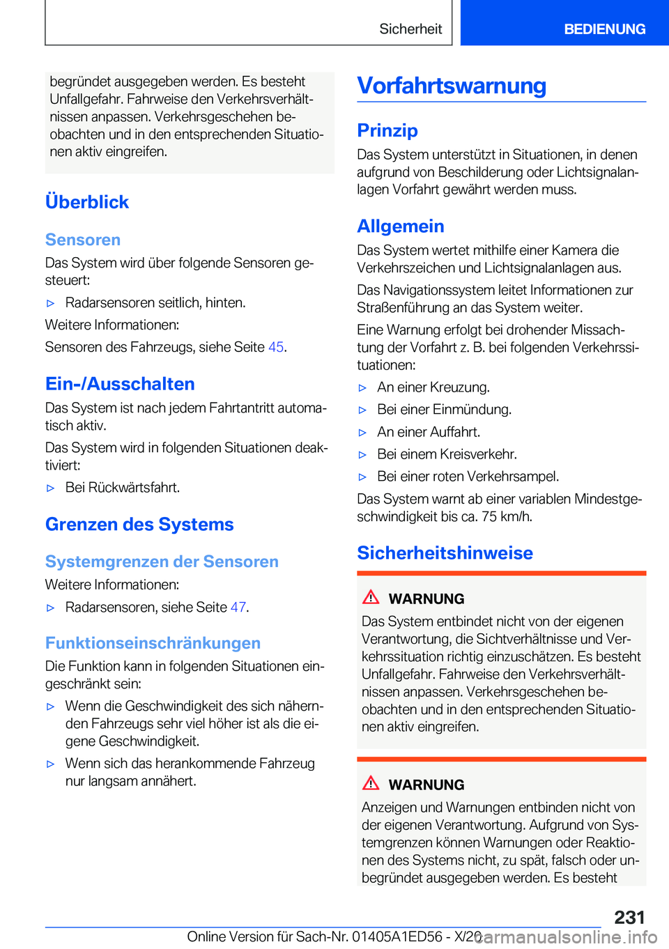 BMW 8 SERIES CONVERTIBLE 2021  Betriebsanleitungen (in German) �b�e�g�r�