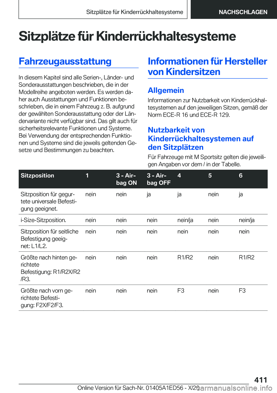 BMW 8 SERIES CONVERTIBLE 2021  Betriebsanleitungen (in German) �S�i�t�z�p�l�