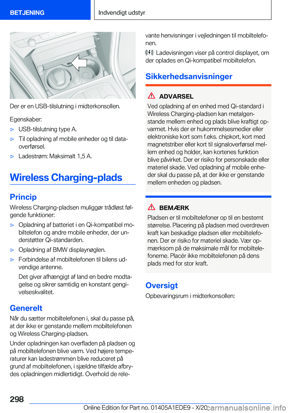 BMW 8 SERIES CONVERTIBLE 2021  InstruktionsbØger (in Danish) �D�e�r��e�r��e�n��U�S�B�-�t�i�l�s�l�u�t�n�i�n�g��i��m�i�d�t�e�r�k�o�n�s�o�l�l�e�n�.
�E�g�e�n�s�k�a�b�e�r�:
'x�U�S�B�-�t�i�l�s�l�u�t�n�i�n�g��t�y�p�e��A�.'x�T�i�l��o�p�l�a�d�n�i�n�g��a