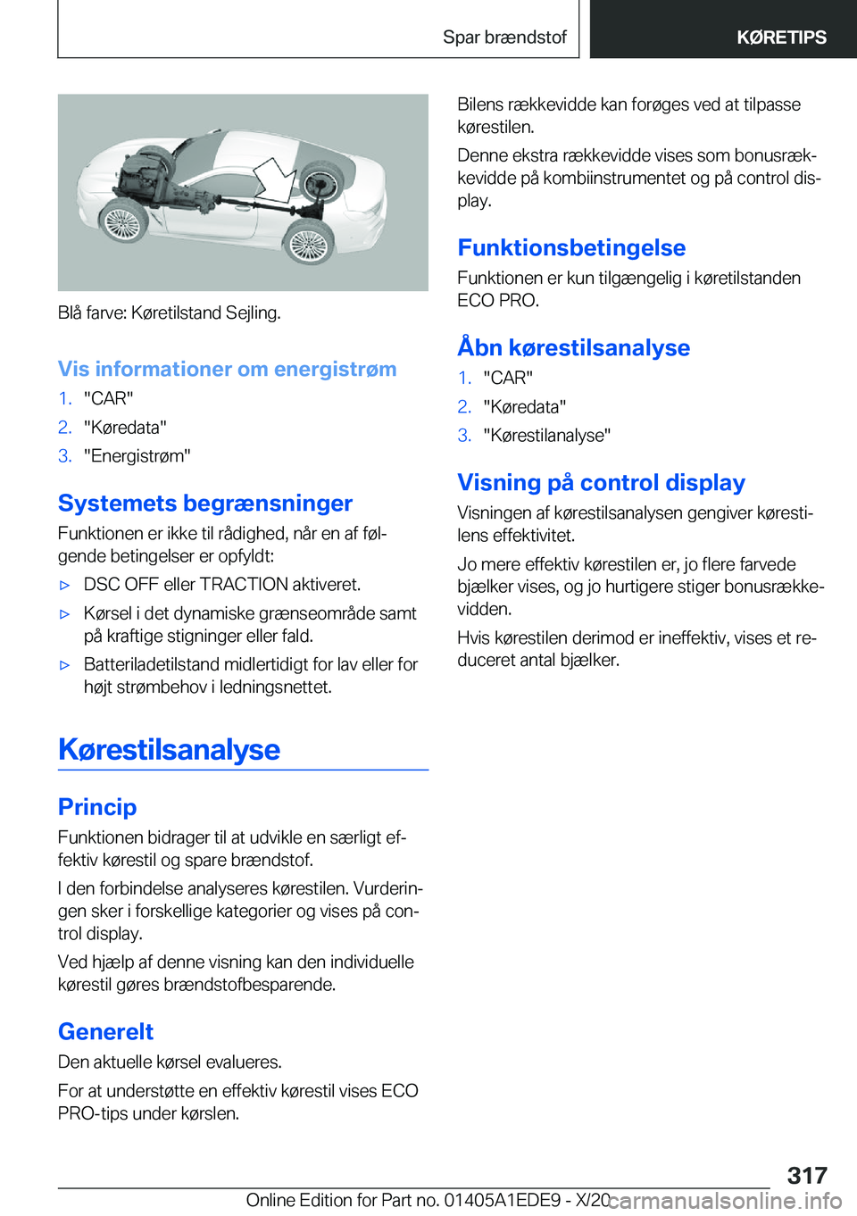 BMW 8 SERIES CONVERTIBLE 2021  InstruktionsbØger (in Danish) �B�l�å��f�a�r�v�e�:��K�