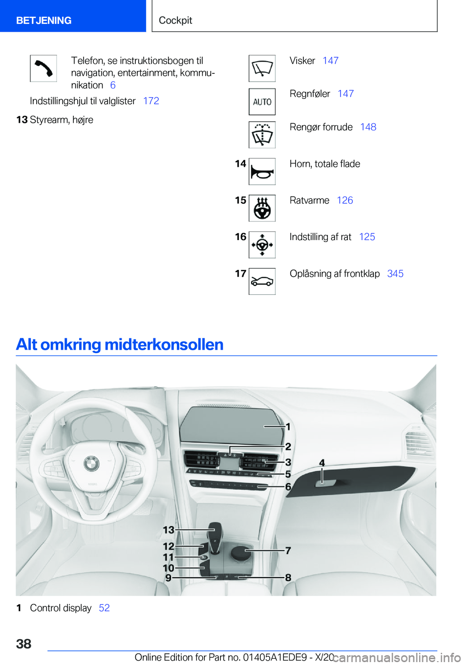 BMW 8 SERIES CONVERTIBLE 2021  InstruktionsbØger (in Danish) �T�e�l�e�f�o�n�,��s�e��i�n�s�t�r�u�k�t�i�o�n�s�b�o�g�e�n��t�i�l
�n�a�v�i�g�a�t�i�o�n�,��e�n�t�e�r�t�a�i�n�m�e�n�t�,��k�o�m�m�uj
�n�i�k�a�t�i�o�n\_ �6�I�n�d�s�t�i�l�l�i�n�g�s�h�j�u�l��t�i�l��