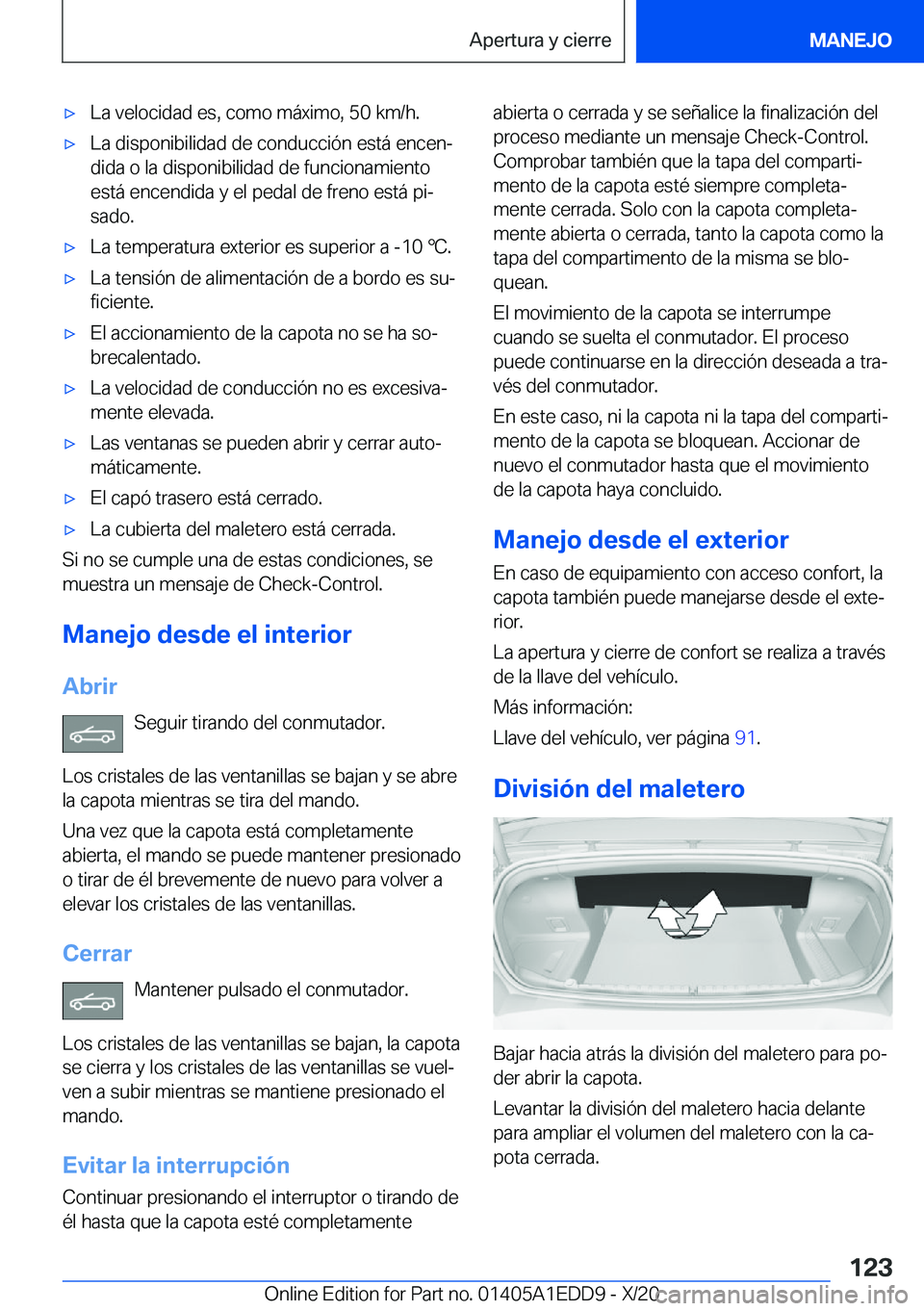 BMW 8 SERIES CONVERTIBLE 2021  Manuales de Empleo (in Spanish) x�L�a��v�e�l�o�c�i�d�a�d��e�s�,��c�o�m�o��m�