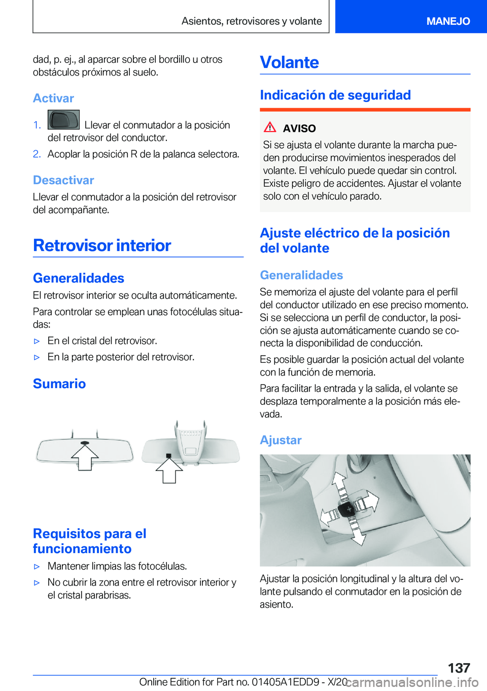 BMW 8 SERIES CONVERTIBLE 2021  Manuales de Empleo (in Spanish) �d�a�d�,��p�.��e�j�.�,��a�l��a�p�a�r�c�a�r��s�o�b�r�e��e�l��b�o�r�d�i�l�l�o��u��o�t�r�o�s�o�b�s�t�