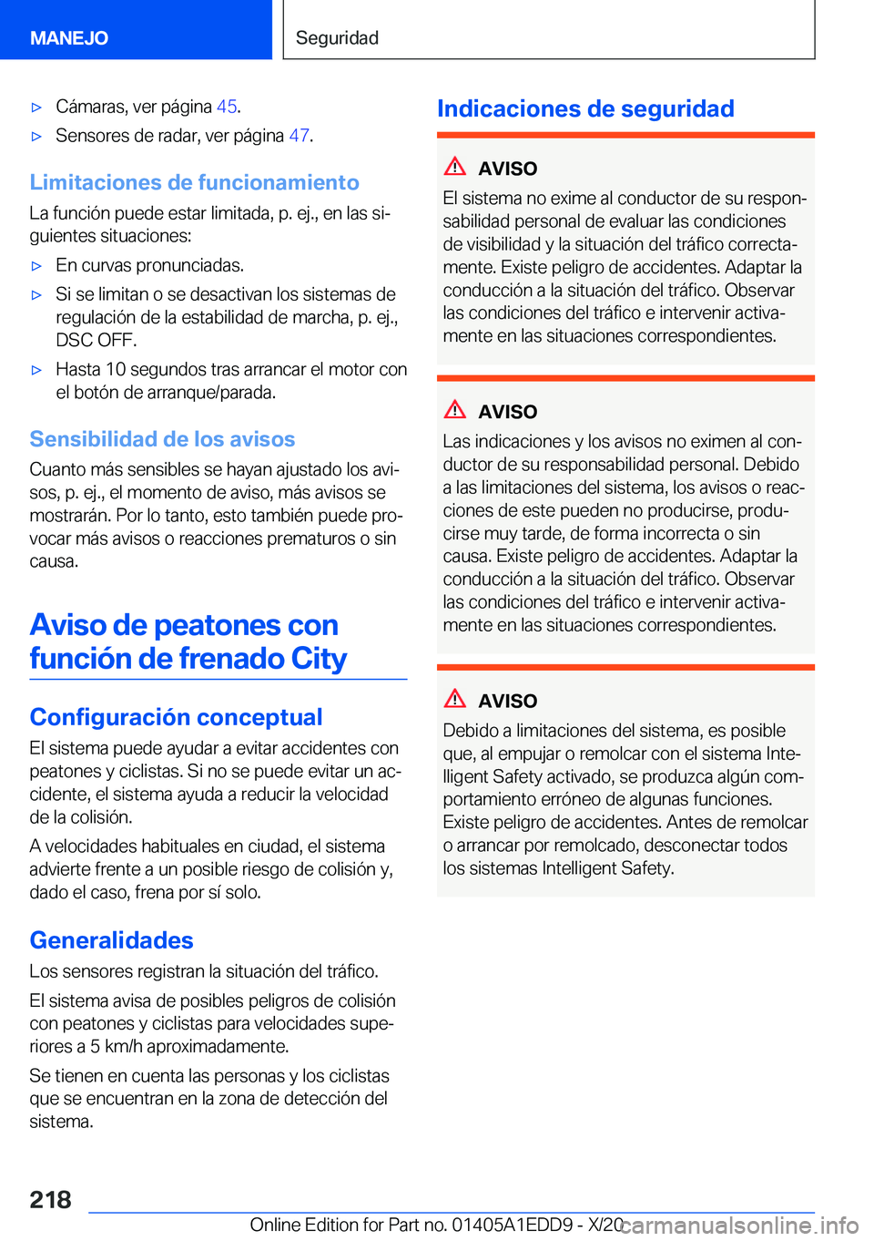 BMW 8 SERIES CONVERTIBLE 2021  Manuales de Empleo (in Spanish) x�C�