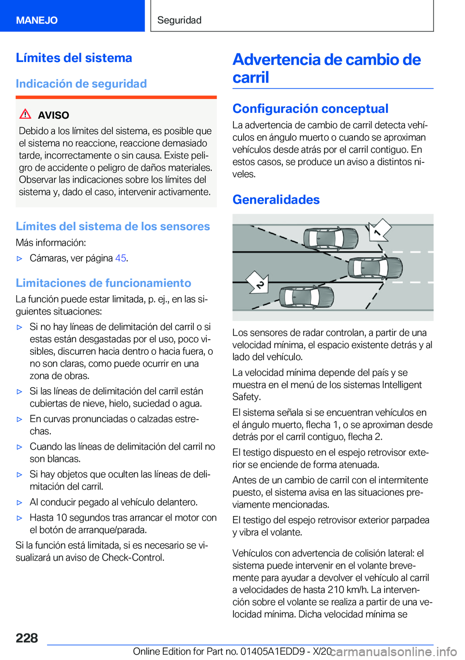 BMW 8 SERIES CONVERTIBLE 2021  Manuales de Empleo (in Spanish) �L�