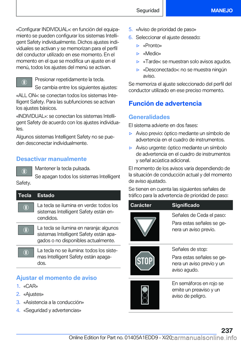 BMW 8 SERIES CONVERTIBLE 2021  Manuales de Empleo (in Spanish) �«�C�o�n�f�i�g�u�r�a�r��I�N�D�I�V�I�D�U�A�L�{�:��e�n��f�u�n�c�i�