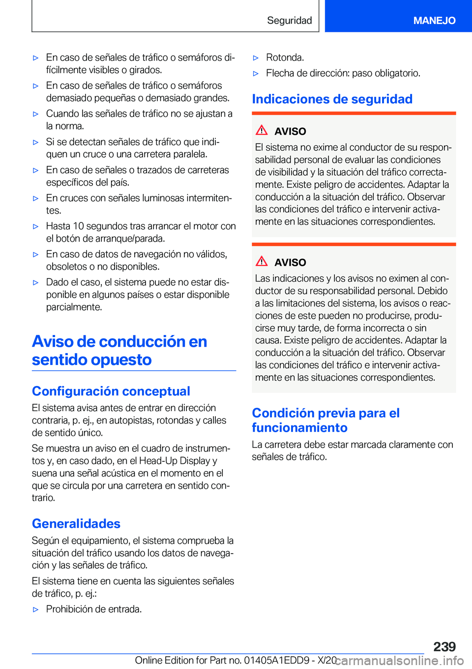 BMW 8 SERIES CONVERTIBLE 2021  Manuales de Empleo (in Spanish) x�E�n��c�a�s�o��d�e��s�e�