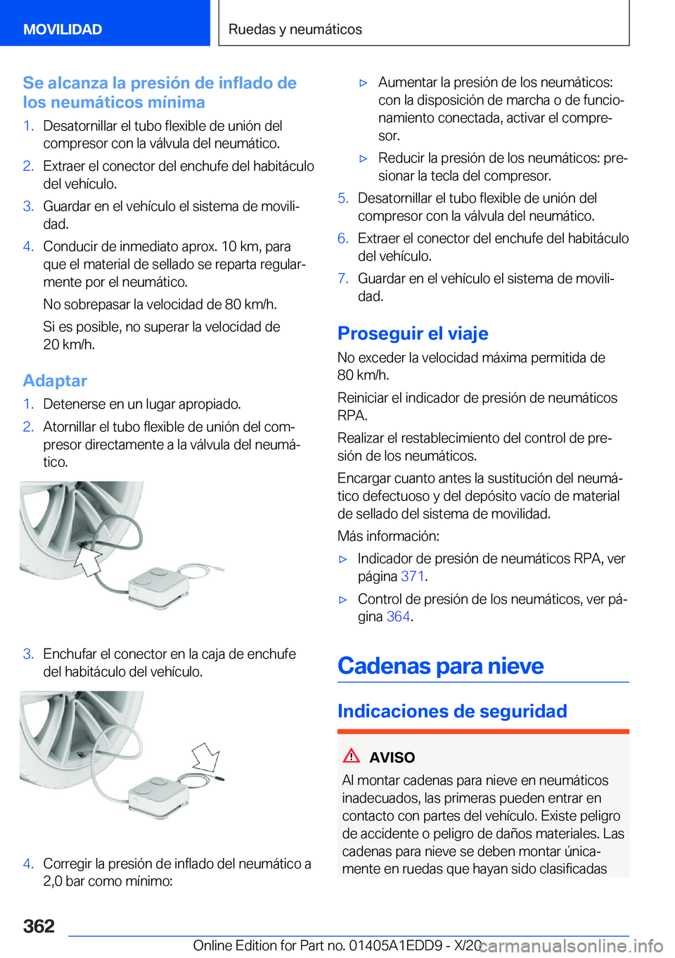 BMW 8 SERIES CONVERTIBLE 2021  Manuales de Empleo (in Spanish) �S�e��a�l�c�a�n�z�a��l�a��p�r�e�s�i�