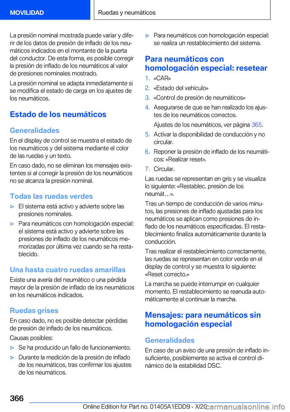 BMW 8 SERIES CONVERTIBLE 2021  Manuales de Empleo (in Spanish) �L�a��p�r�e�s�i�
