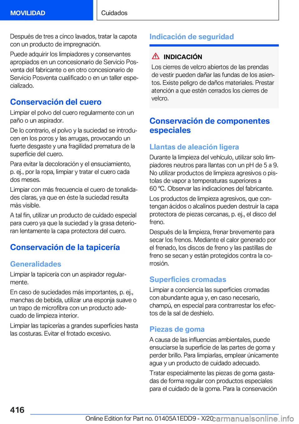 BMW 8 SERIES CONVERTIBLE 2021  Manuales de Empleo (in Spanish) �D�e�s�p�u�