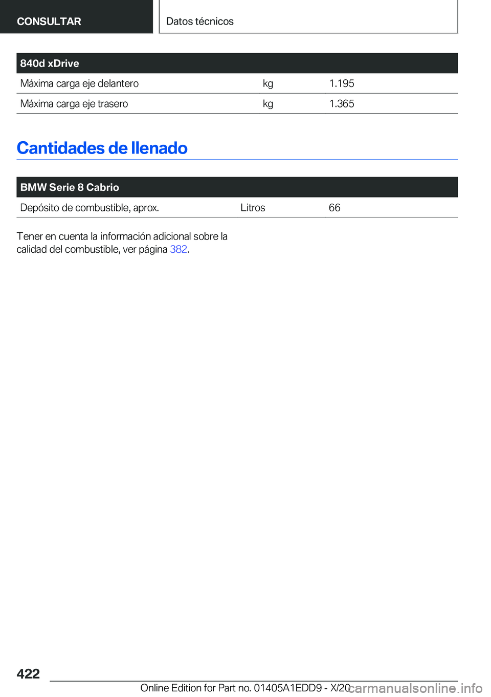 BMW 8 SERIES CONVERTIBLE 2021  Manuales de Empleo (in Spanish) �8�4�0�d��x�D�r�i�v�e�M�