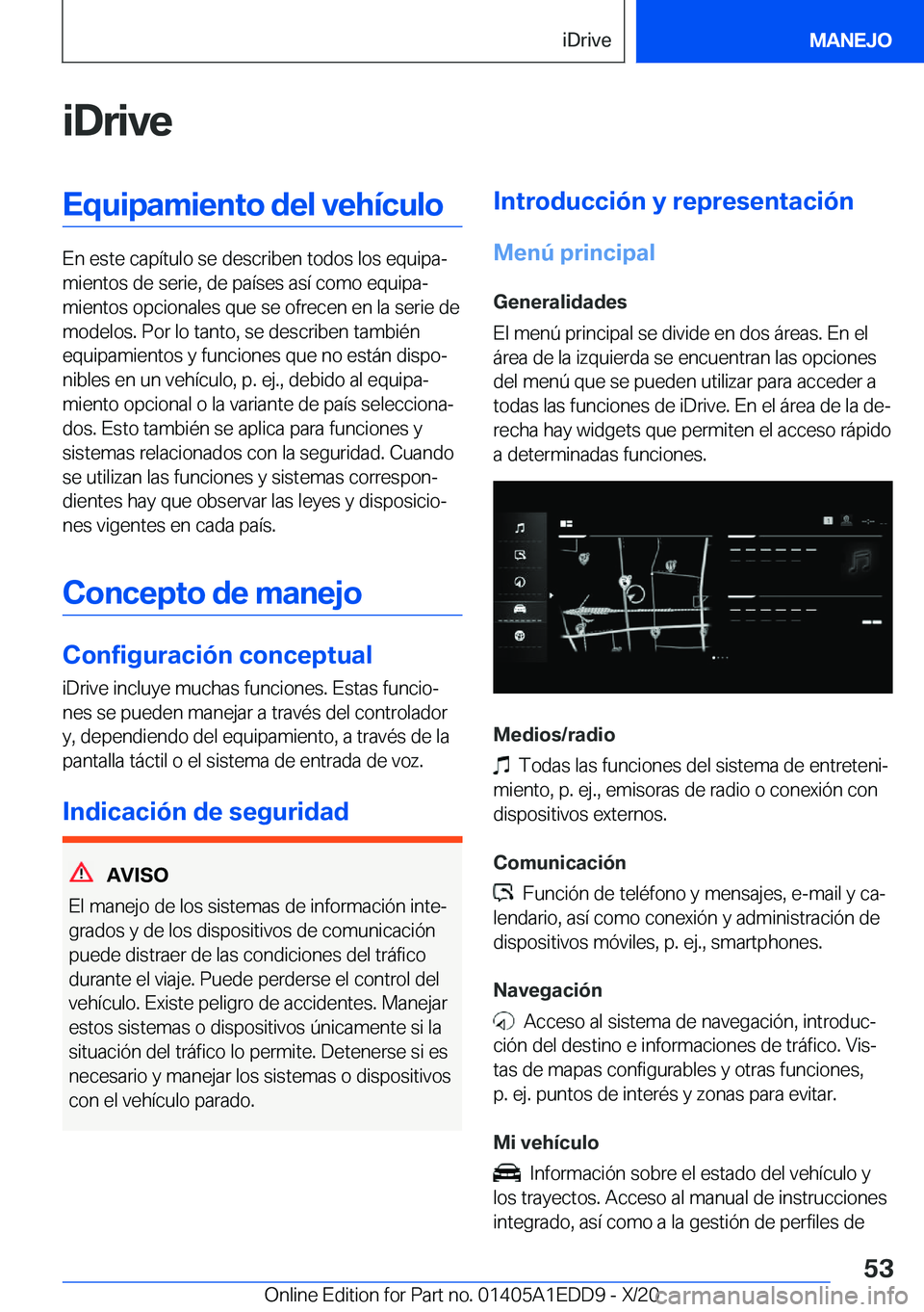BMW 8 SERIES CONVERTIBLE 2021  Manuales de Empleo (in Spanish) �i�D�r�i�v�e�E�q�u�i�p�a�m�i�e�n�t�o��d�e�l��v�e�h�