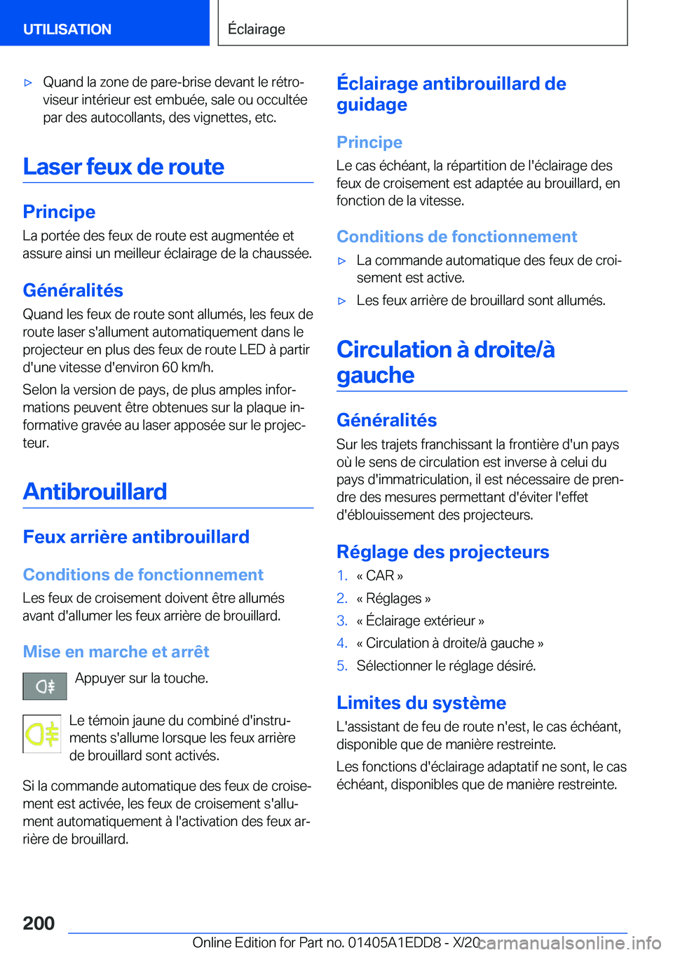 BMW 8 SERIES CONVERTIBLE 2021  Notices Demploi (in French) 'x�Q�u�a�n�d��l�a��z�o�n�e��d�e��p�a�r�e�-�b�r�i�s�e��d�e�v�a�n�t��l�e��r�é�t�r�oj
�v�i�s�e�u�r��i�n�t�é�r�i�e�u�r��e�s�t��e�m�b�u�é�e�,��s�a�l�e��o�u��o�c�c�u�l�t�é�e �p�a�r��d