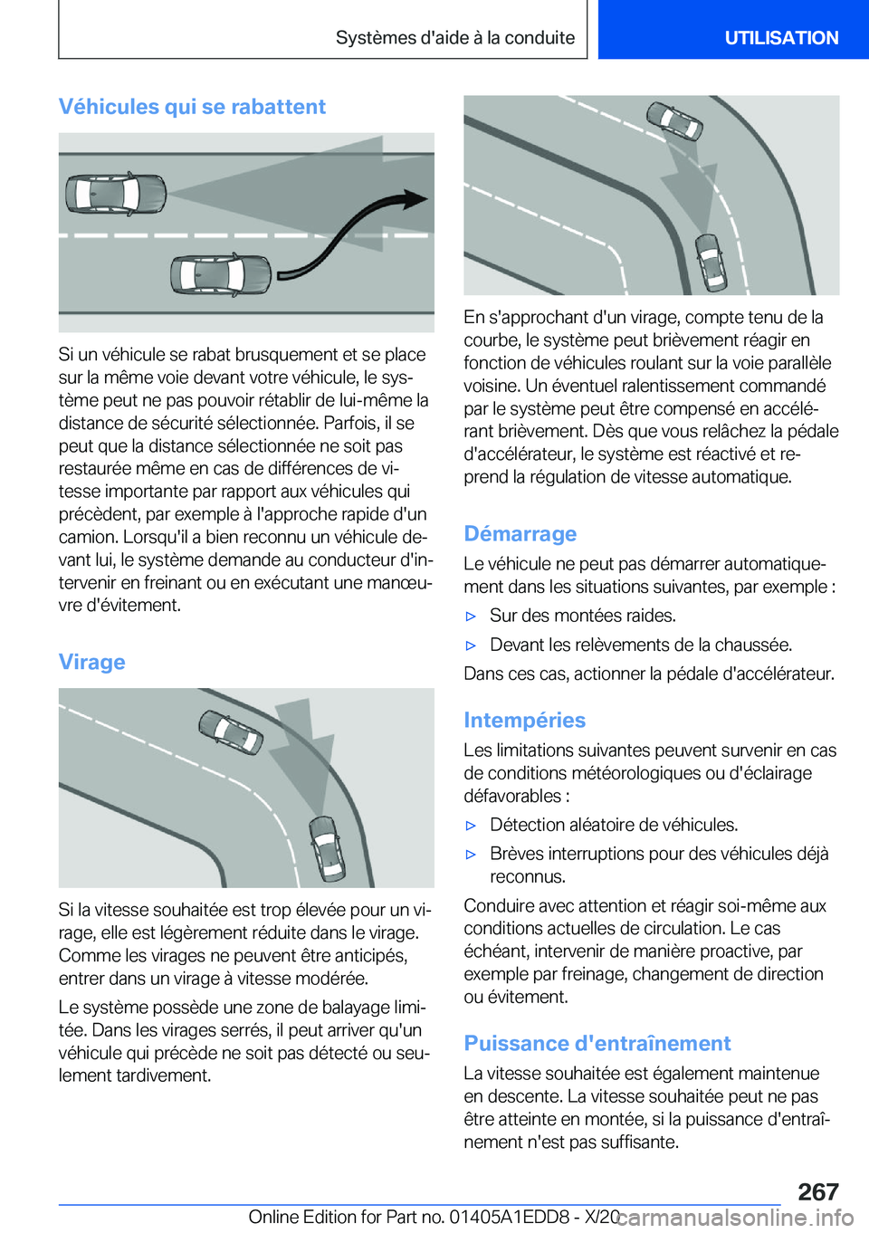 BMW 8 SERIES CONVERTIBLE 2021  Notices Demploi (in French) �V�é�h�i�c�u�l�e�s��q�u�i��s�e��r�a�b�a�t�t�e�n�t
�S�i��u�n��v�é�h�i�c�u�l�e��s�e��r�a�b�a�t��b�r�u�s�q�u�e�m�e�n�t��e�t��s�e��p�l�a�c�e
�s�u�r��l�a��m�ê�m�e��v�o�i�e��d�e�v�a�n�t��