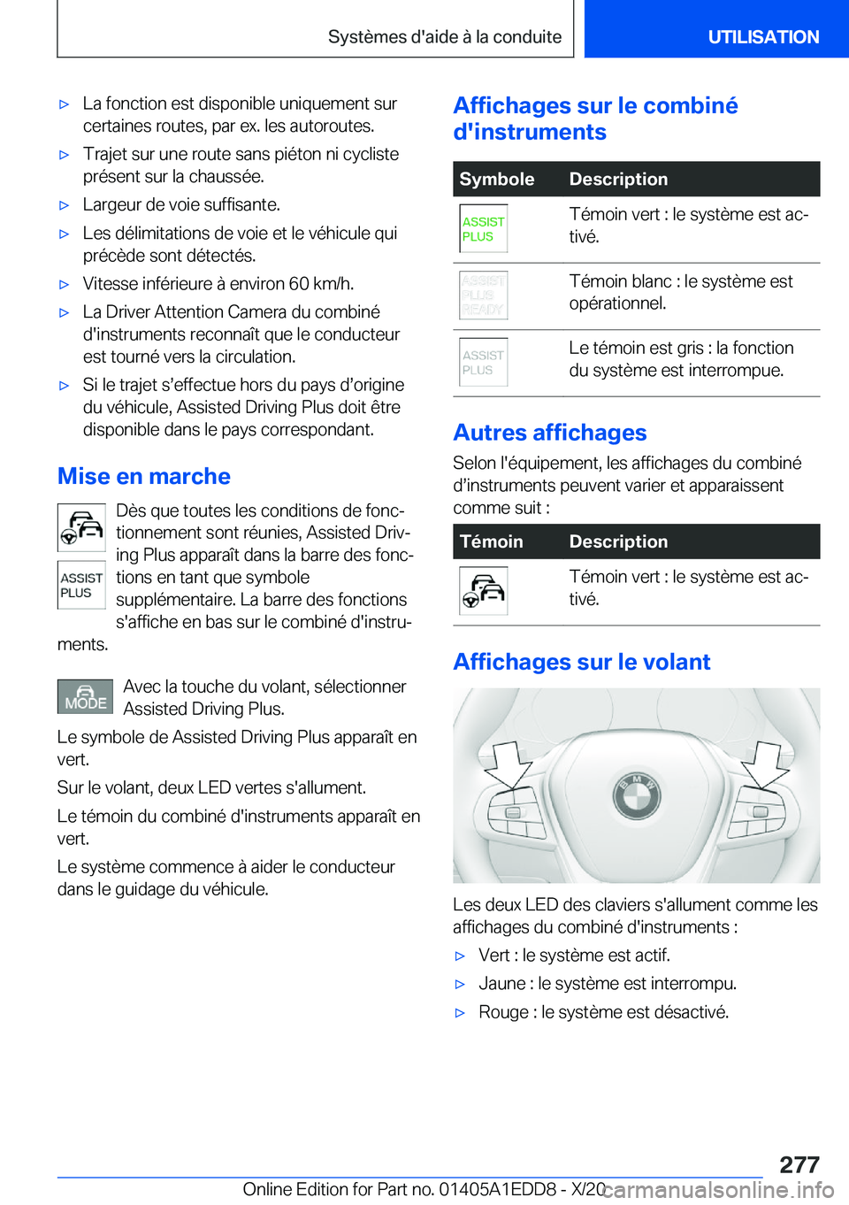 BMW 8 SERIES CONVERTIBLE 2021  Notices Demploi (in French) 'x�L�a��f�o�n�c�t�i�o�n��e�s�t��d�i�s�p�o�n�i�b�l�e��u�n�i�q�u�e�m�e�n�t��s�u�r
�c�e�r�t�a�i�n�e�s��r�o�u�t�e�s�,��p�a�r��e�x�.��l�e�s��a�u�t�o�r�o�u�t�e�s�.'x�T�r�a�j�e�t��s�u�r��