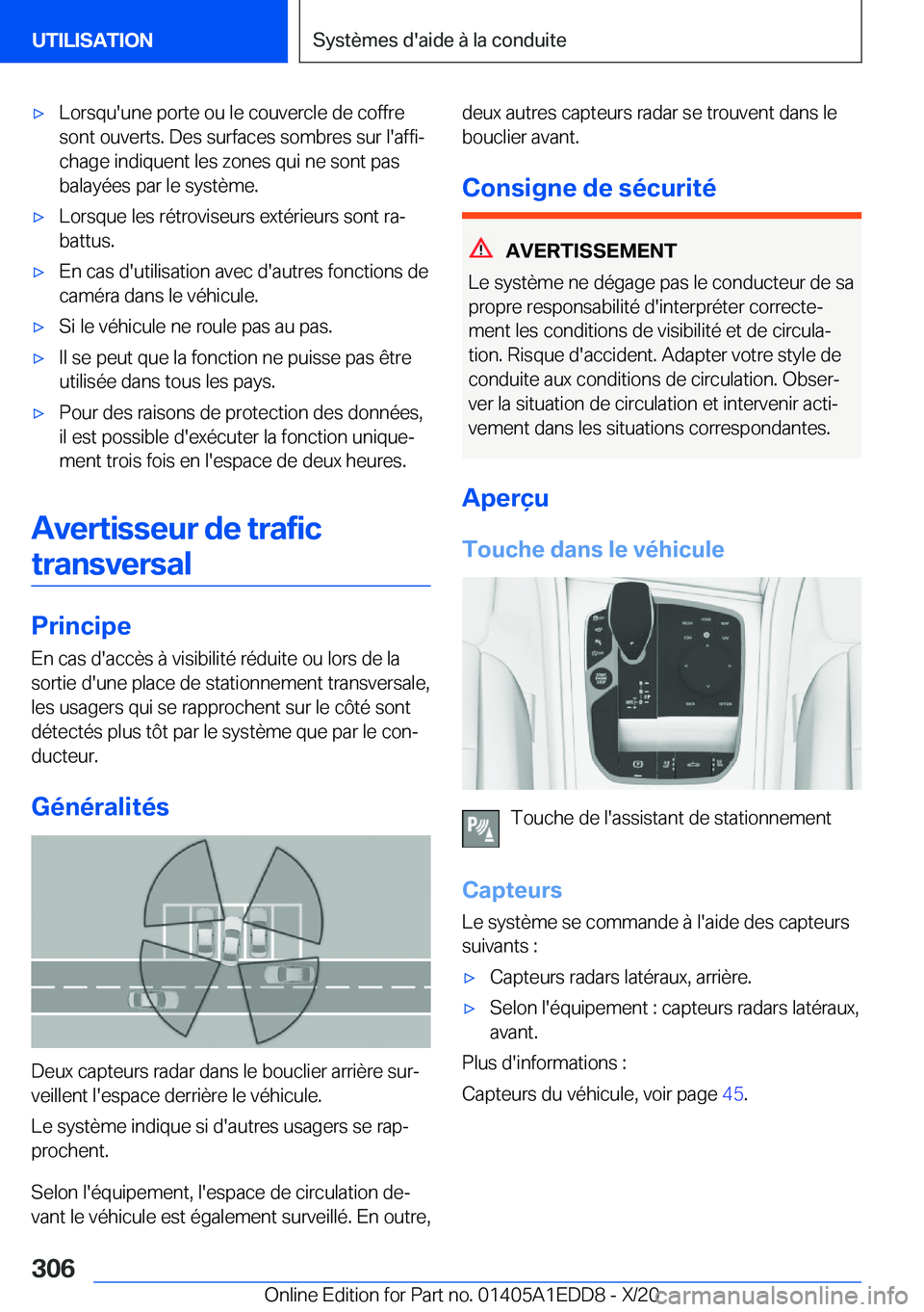 BMW 8 SERIES CONVERTIBLE 2021  Notices Demploi (in French) 'x�L�o�r�s�q�u�'�u�n�e��p�o�r�t�e��o�u��l�e��c�o�u�v�e�r�c�l�e��d�e��c�o�f�f�r�e
�s�o�n�t��o�u�v�e�r�t�s�.��D�e�s��s�u�r�f�a�c�e�s��s�o�m�b�r�e�s��s�u�r��l�'�a�f�f�ij
�c�h�a�g