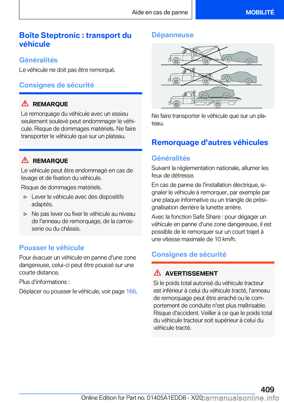 BMW 8 SERIES CONVERTIBLE 2021  Notices Demploi (in French) �B�o�