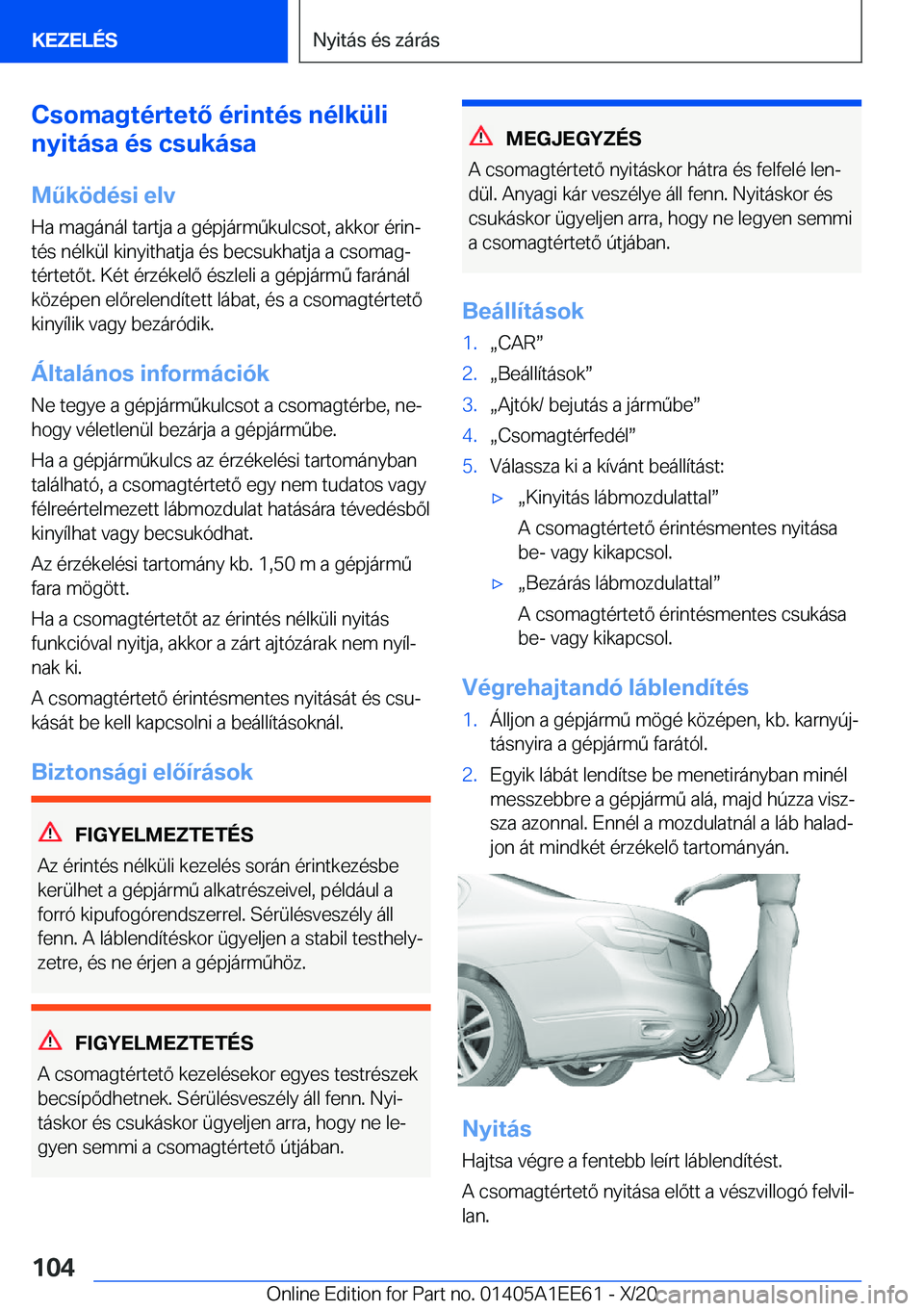 BMW 8 SERIES CONVERTIBLE 2021  Kezelési útmutató (in Hungarian) �C�s�o�m�a�g�t�