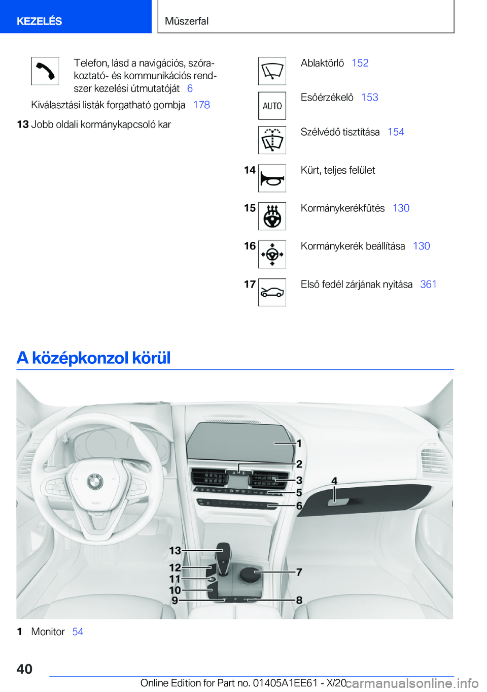 BMW 8 SERIES CONVERTIBLE 2021  Kezelési útmutató (in Hungarian) �T�e�l�e�f�o�n�,��l�