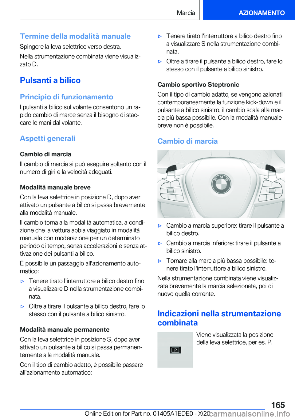 BMW 8 SERIES CONVERTIBLE 2021  Libretti Di Uso E manutenzione (in Italian) �T�e�r�m�i�n�e��d�e�l�l�a��m�o�d�a�l�i�t�