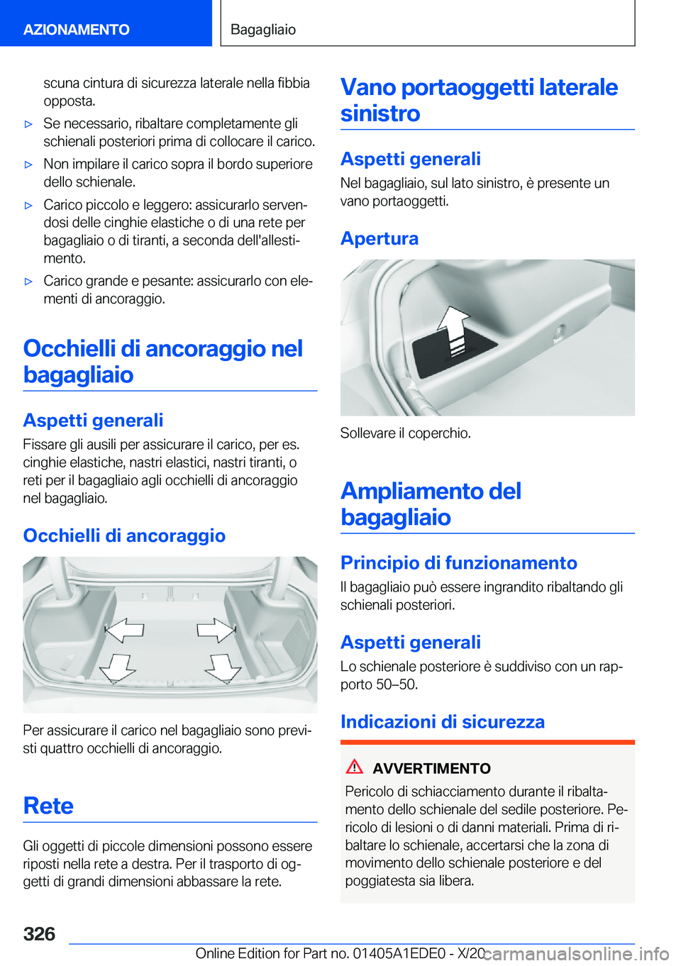 BMW 8 SERIES CONVERTIBLE 2021  Libretti Di Uso E manutenzione (in Italian) �s�c�u�n�a��c�i�n�t�u�r�a��d�i��s�i�c�u�r�e�z�z�a��l�a�t�e�r�a�l�e��n�e�l�l�a��f�i�b�b�i�a�o�p�p�o�s�t�a�.'x�S�e��n�e�c�e�s�s�a�r�i�o�,��r�i�b�a�l�t�a�r�e��c�o�m�p�l�e�t�a�m�e�n�t�e��g�l