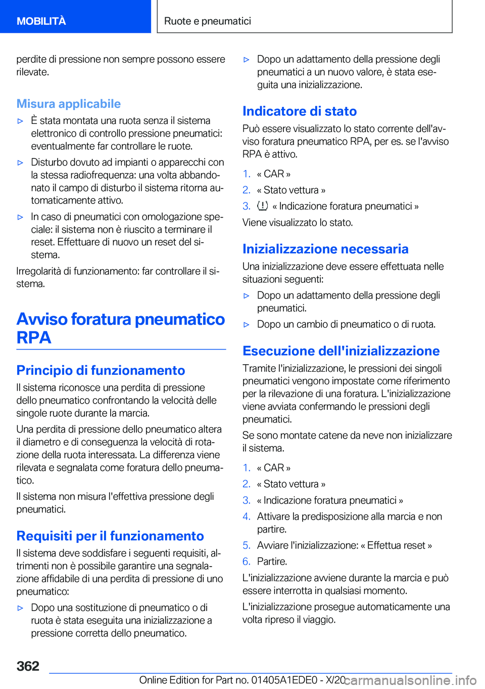 BMW 8 SERIES CONVERTIBLE 2021  Libretti Di Uso E manutenzione (in Italian) �p�e�r�d�i�t�e��d�i��p�r�e�s�s�i�o�n�e��n�o�n��s�e�m�p�r�e��p�o�s�s�o�n�o��e�s�s�e�r�e
�r�i�l�e�v�a�t�e�.
�M�i�s�u�r�a��a�p�p�l�i�c�a�b�i�l�e'x�