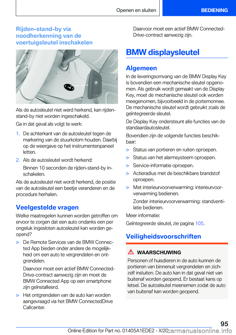 BMW 8 SERIES CONVERTIBLE 2021  Instructieboekjes (in Dutch) �R�i�j�d�e�n�-�s�t�a�n�d�-�b�y��v�i�a
�n�o�o�d�h�e�r�k�e�n�n�i�n�g��v�a�n��d�e
�v�o�e�r�t�u�i�g�s�l�e�u�t�e�l��i�n�s�c�h�a�k�e�l�e�n
�A�l�s��d�e��a�u�t�o�s�l�e�u�t�e�l��n�i�e�t��w�e�r�d��h�e�