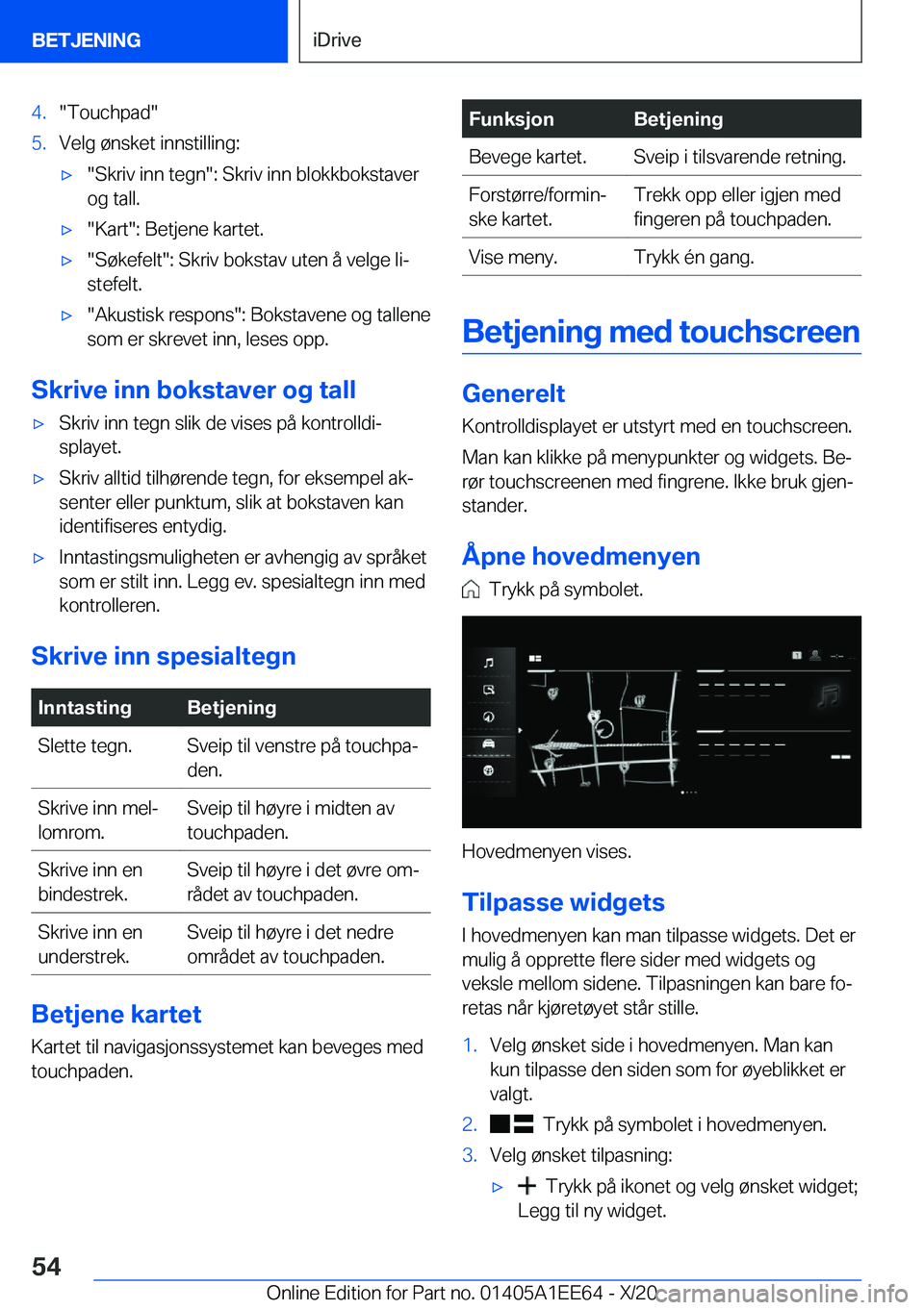 BMW 8 SERIES CONVERTIBLE 2021  InstruksjonsbØker (in Norwegian) �4�.��T�o�u�c�h�p�a�d��5�.�V�e�l�g��
