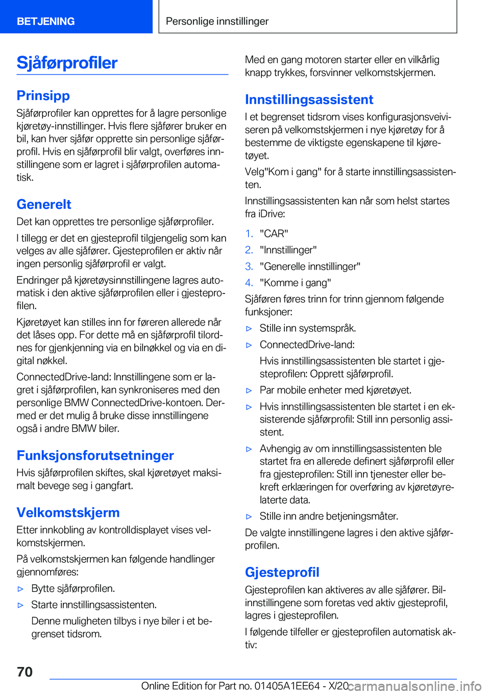 BMW 8 SERIES CONVERTIBLE 2021  InstruksjonsbØker (in Norwegian) �S�j�å�f�